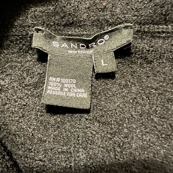 Sandro Sportswear wool coat size L - Picture 4 of 4